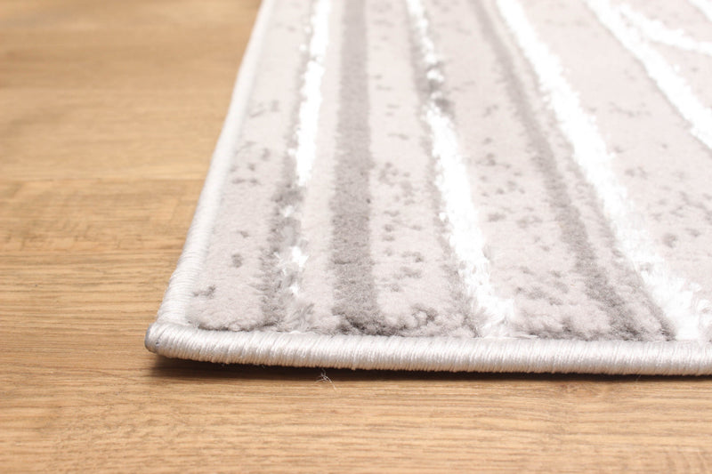 Tapis Contemporain/Moderne Blythe 8'0\" x 10'0\" en Gris