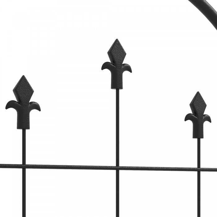 Lot De 2 Treillis De Jardin En Metal Pour Plantes Grimpantes Et Fleurs
