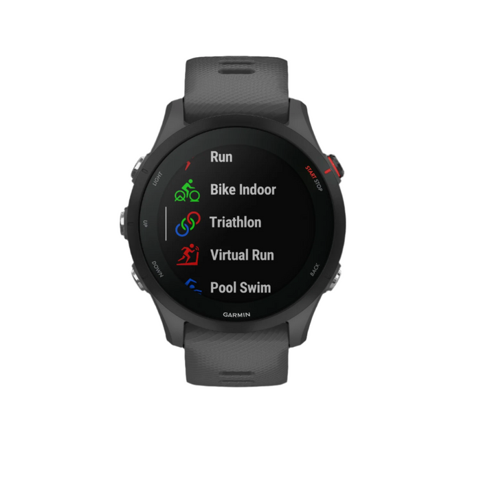 Montre Intelligente Gps Garmin Forerunner® 255 - Suivi De La Sante Quotidien Avec Une Autonomie De Batterie De 14 Jours - Gris Ardoise