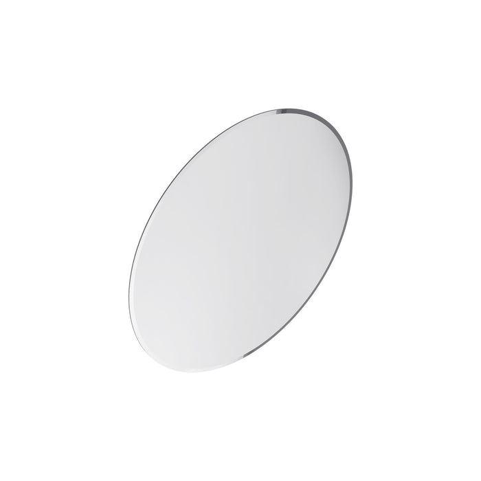 Lathe Miroir Rond Sans Cadre de 30 Pouces Chrome