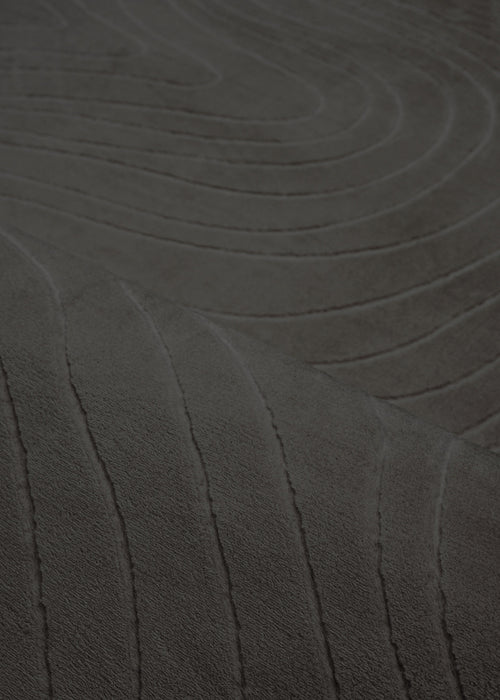 Tapis Lavable/Contemporain Somos 8'0\" x 10'0\" en Charbon