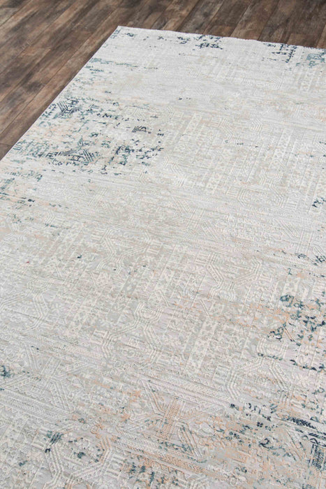 Tapis Traditionnel Amber 8'11\" x 12'6\" en Gris