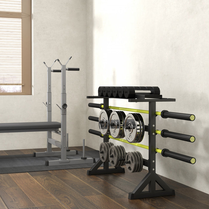 Soozier Support De Poids, Halteres, Barres D'halteres, Capacite De 1 100 Lb
