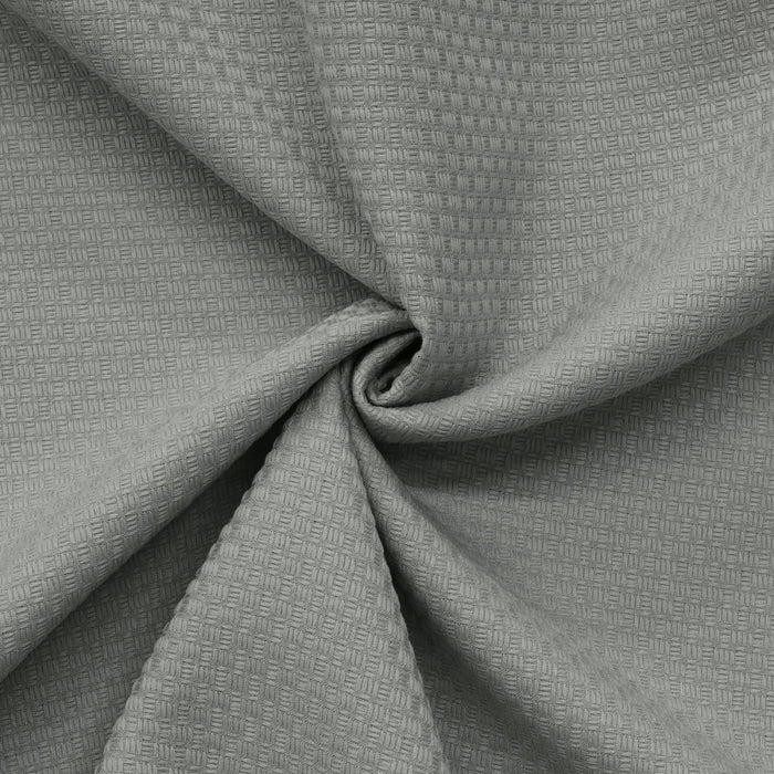 Panneau de rideau assombrissant Birmingham argenté à double têtes de Thermalogic - 52 x 95