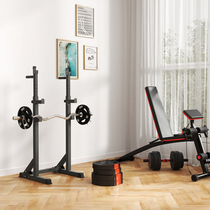 Soozier Lot De 4 Plaques De Poids Avec 3 Poignees, 2 X 22 Lb + 2 X 11 Lb