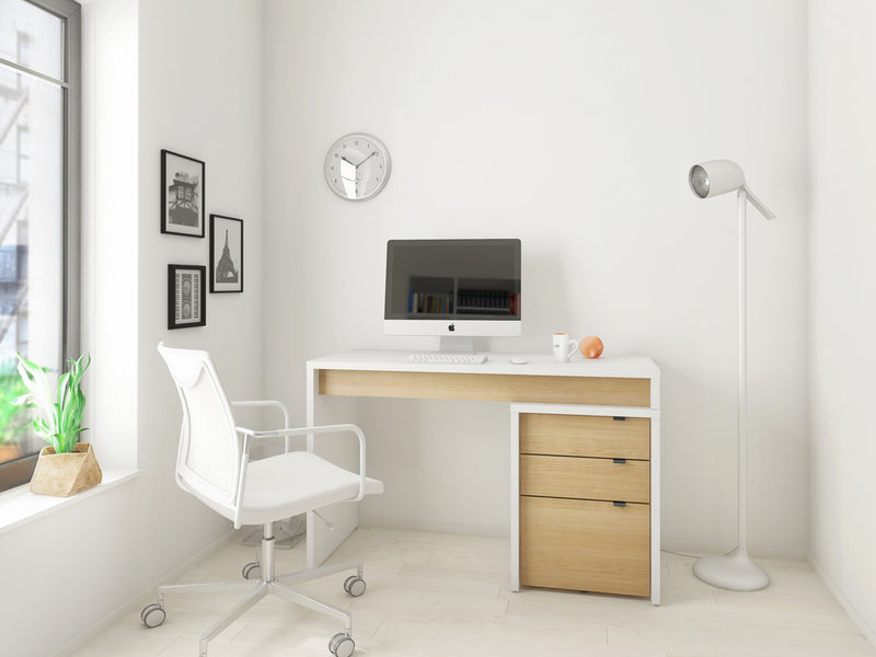 Panneau de bureau réversible Chrono de Nordika - érable naturel