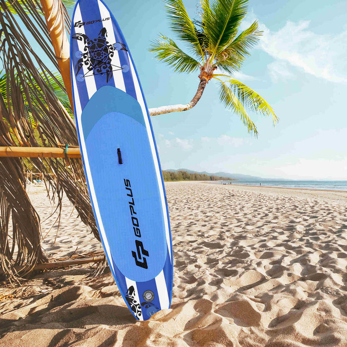 Marque Go Plus Stand Up Paddle 3.35 M Gonflable Stand Up Paddle Avec Sac De Transport Pagaie Aluminium