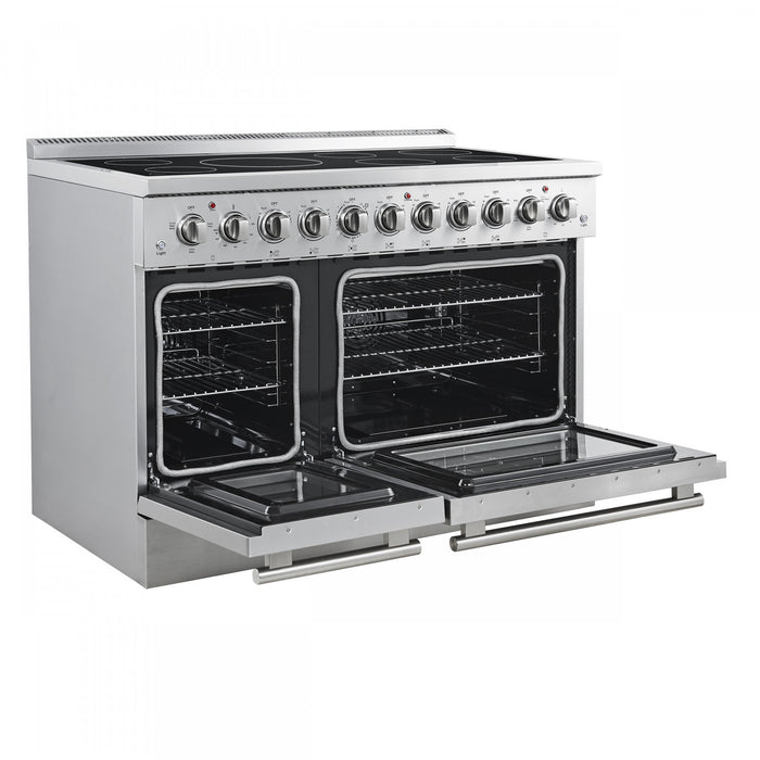 Cuisiniere electrique Paolo 48 pouces, acier inoxydable, 6,7 pi³ - FFSEL6011-48