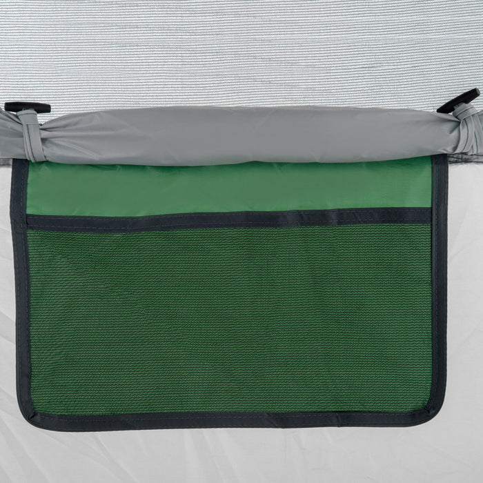 Outsunny Tente De Douche Avec Sac De Douche, Sol, Sac De Transport, Vert