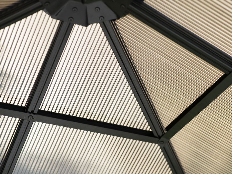 Gazebo Penguin Venus - Gazebo 12x16 Toit de polycarbonate