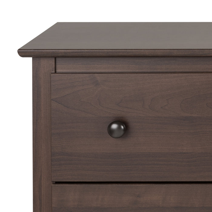 Commode Fremont à 8 tiroirs - espresso