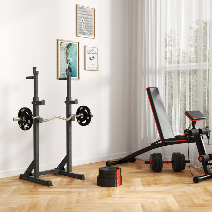 Soozier Lot De 4 Plaques De Poids Avec 3 Poignees, 2 X 11 Lb + 2 X 5.5 Lb