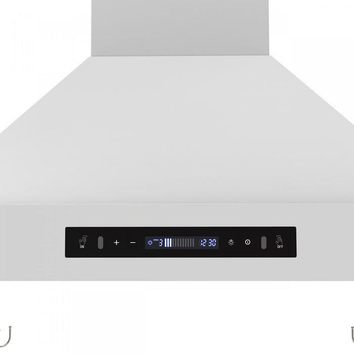 Hotte de cuisiniere murale Venezia de 30 po, blanc-FRHWM5503-30WHT