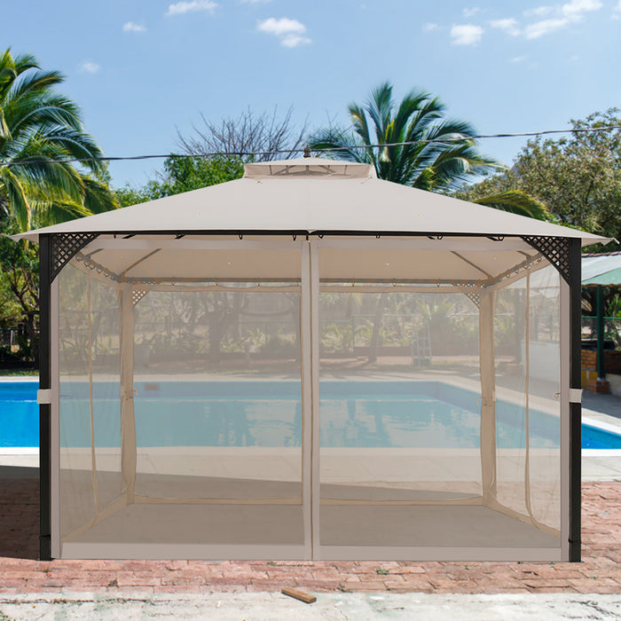 Pavillon De Jardin 365x305cm Costway