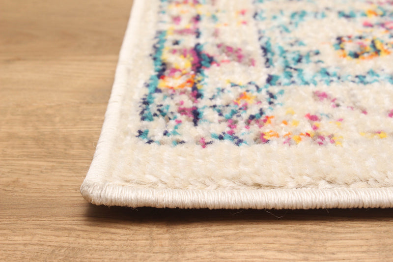Tapis Traditionnel Daria 8'0\" x 10'0\" en Gris