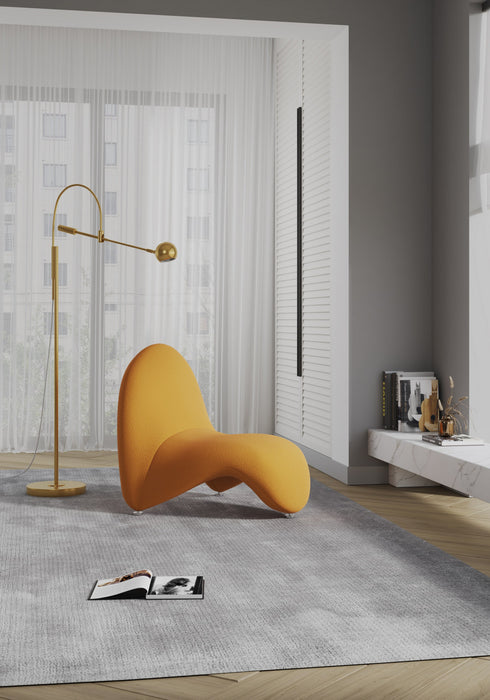 Fauteuil d’appoint moderne 1 piece MoMa en violet, turquoise et jaune