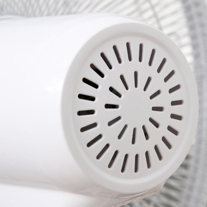 Homcom Ventilateur Sur Pied Avec 3 Modes Et 3 Vitesses