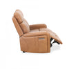 Bellamy 58 in. Leather Match Power Reclining Loveseat with Adjustable Headrest and USB - Cognac | Causeuse inclinable electrique Bellamy de 58 po en cuir assorti avec appuie-tete ajustable et USB - Cognac