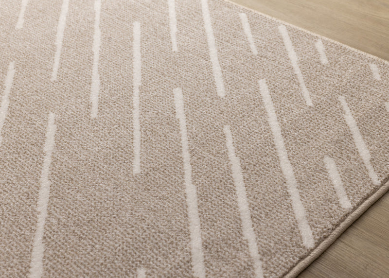 Tapis Covington a design pluie, 5'3\" x 7'7\"