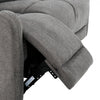 Preston 75 in. Upholstered Power Reclining Sofa - Grey | Sofa inclinable electrique Preston de 75 po rembourre - Gris