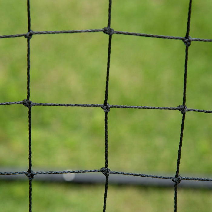Homcom Filet De Rebond, Aide A L'entrainement De Football, Jeu De Cible De Rebond, Noir