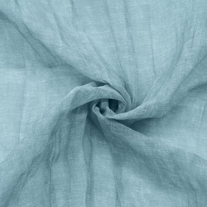 Panneau de rideau transparent Paloma crème à double têtes d’Habitat - 52 x 108