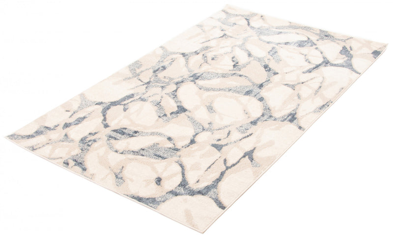 Carpette Azalea ivoire - 5 pi 0 po x 8 pi 0 po   