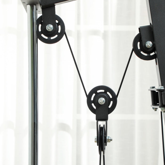 Soozier Equipement D'entrainement Multifonction, Machine De Presse A Jambes