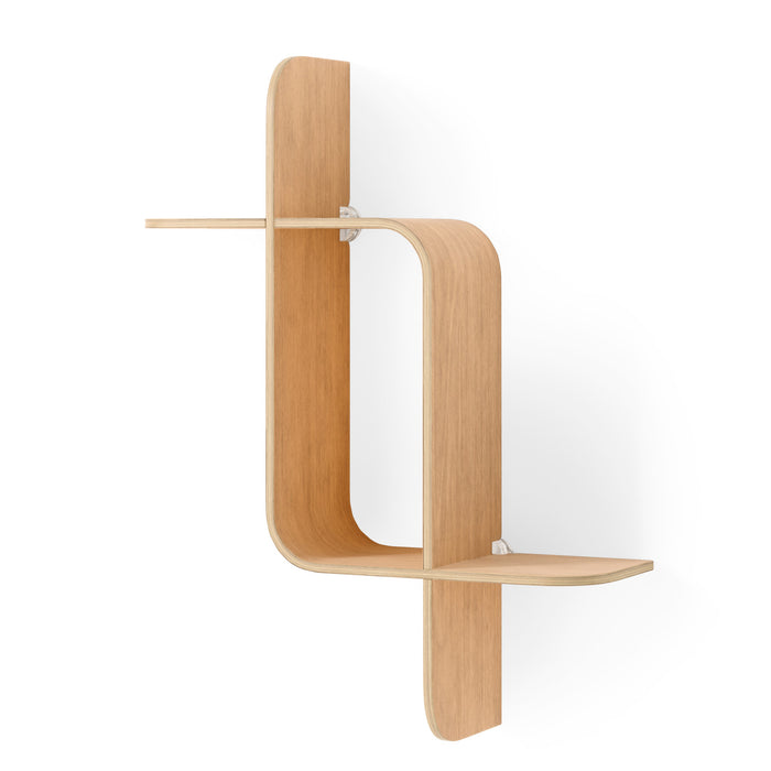 Tablette murale moderne Montage de Umbra en bois - naturelle