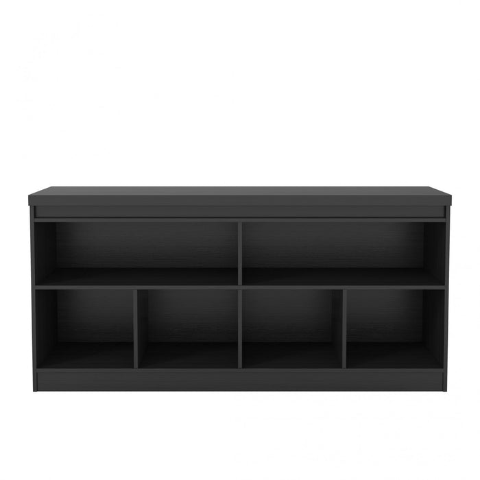 Buffet contemporain moderne viennois 62\" en noir