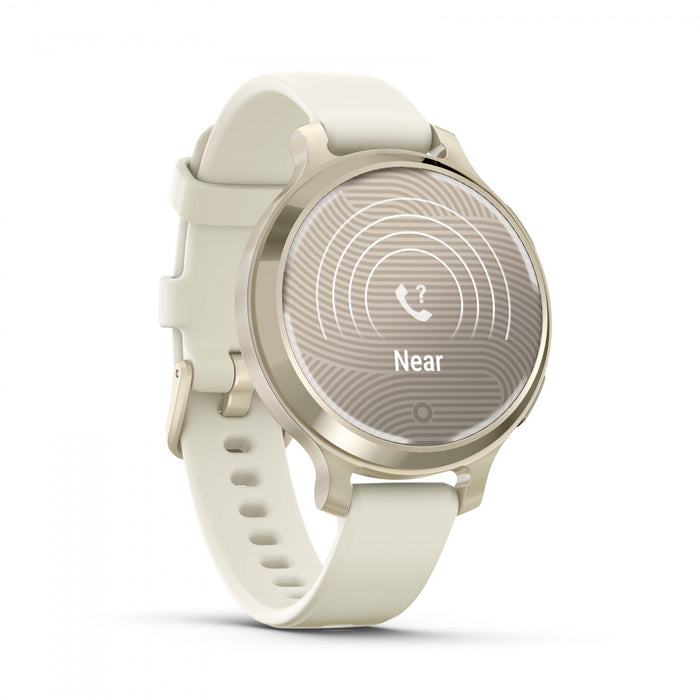  Lunar Gold With Bone Silicone Band