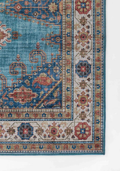 Tapis Traditionnel Tracy 6'0\" x 9'0\" en Bleu