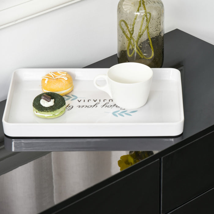 HOMCOM Buffet de cuisine avec tiroirs et armoires de rangement