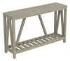 Console de 52 po avec 1 tablette - taupe foncé