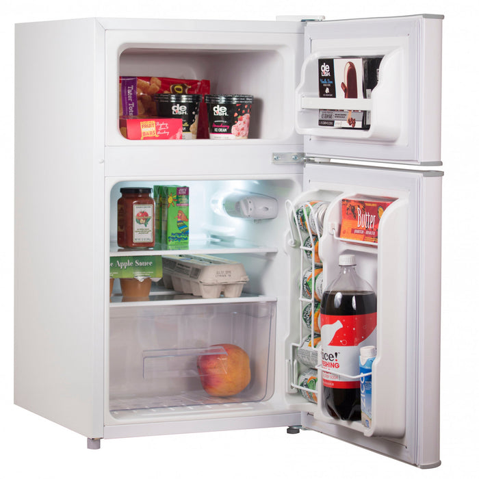 Refrigerateur compact a deux portes BLACK+DECKER serie BCRK, 3,1 pi³, BCRDK32W