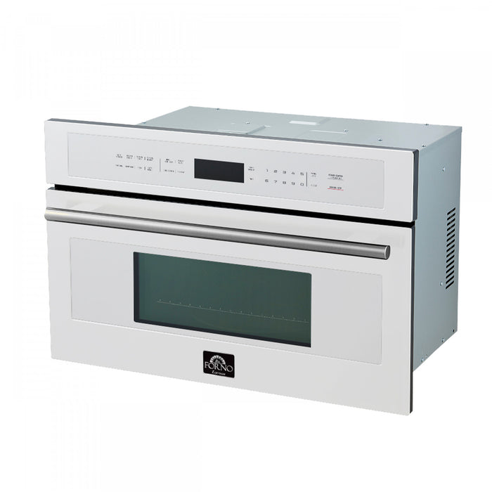 Four a micro-ondes encastrable a convection blanc Oliena 30 pouces, 1,6 pi³ - FMWDR3093-30WHT