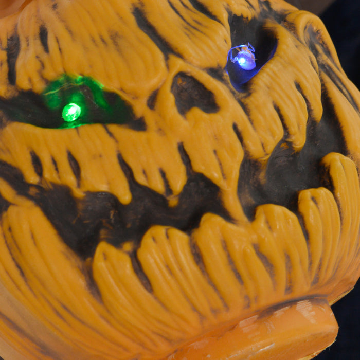 Homcom 75\" Sorciere Avec Balai Decoration Exterieure D'halloween