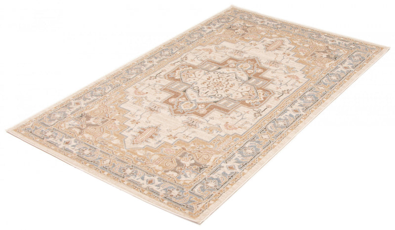 Carpette Katie ivoire - 5 pi 0 po x 8 pi 0 po  