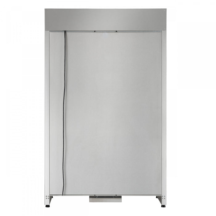 Cave a vin Abruzzo de 48\" double zone, capacite de 102 bouteilles, 24 pi³, en acier inoxydable-FWCDR6610-48S