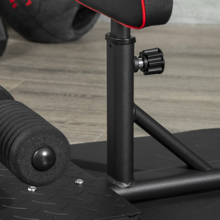 Soozier Sissy Squat Machine Equipement D'entrainement Pour Les Jambes Avec Coussinet Reglable
