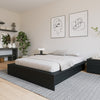 James Platform Bed Queen Bed | Lit Plateforme James