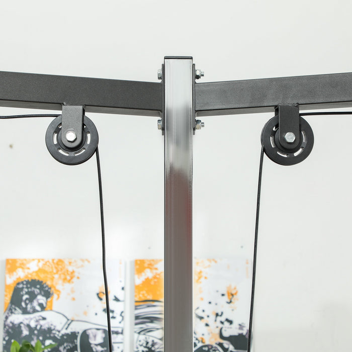 Soozier Machine Smith Avec Systeme De Croisement De Cables Support De Squat