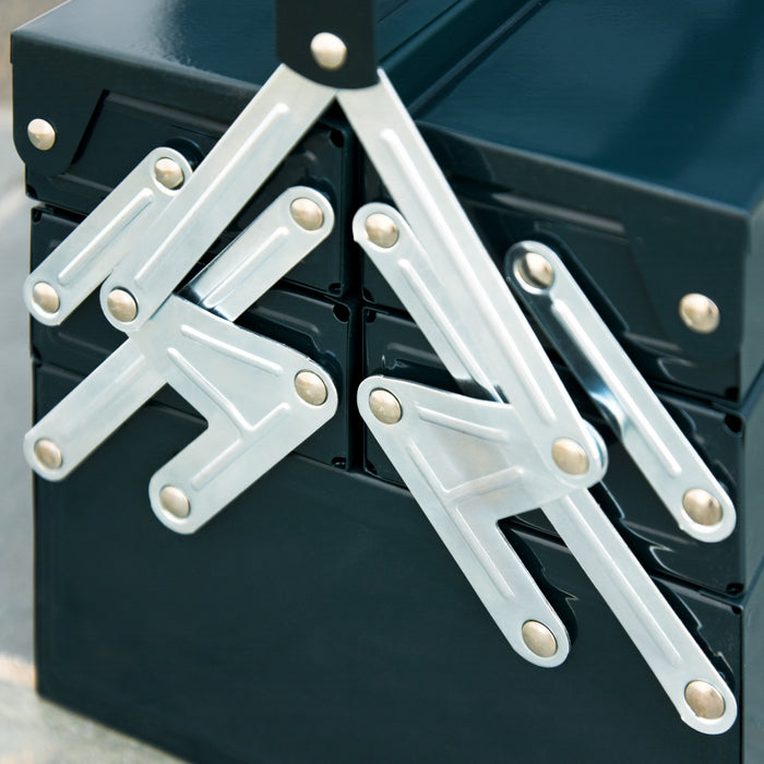 Durhand Boite A Outils Portable En Metal A 5 Plateaux