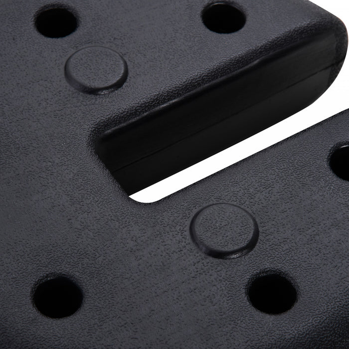 Outsunny Lot De 4 Plaques De Poids Pour Auvent De Tente De Fete