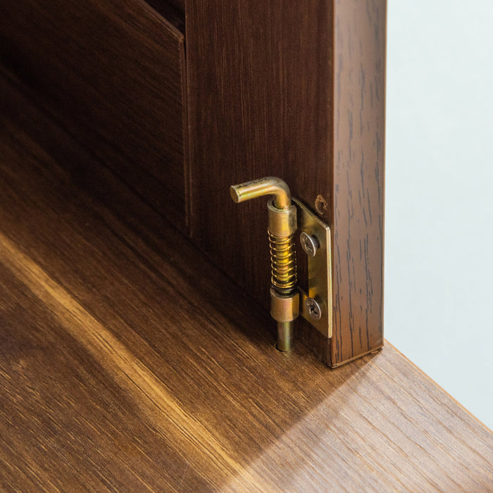 Pawhut Cage Pour Chien En Bois Avec Fenetres Multi-usage Portes Verrouillables Base Surelevee Pour Chiens De Petite Et Moyenne Taille Marron