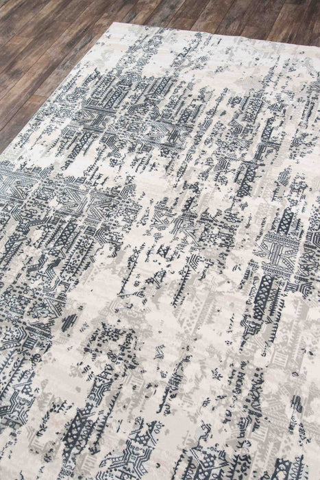 Tapis Traditionnel Claudia 7'9\" x 9'10\" en Gris
