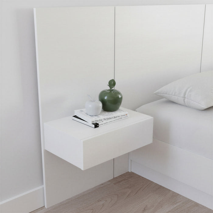 Panneau d'extension et table de nuit Milano