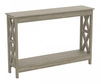 Console de 47 po avec 1 tablette - taupe foncé