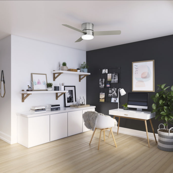 Ventilateur de plafond Minimus avec luminaire - Gris