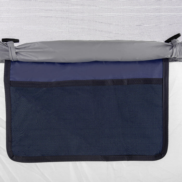 Outsunny Tente De Douche Avec Sac De Douche, Sol, Sac De Transport, Bleu